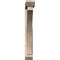 Ekena Millwork Thorton Slat Smooth Bracket w/ Offset Brace, Douglas Fir, 5 1/2"W x 36"D x 40"H BKT0604X36X40THR06SDF - alternate 3